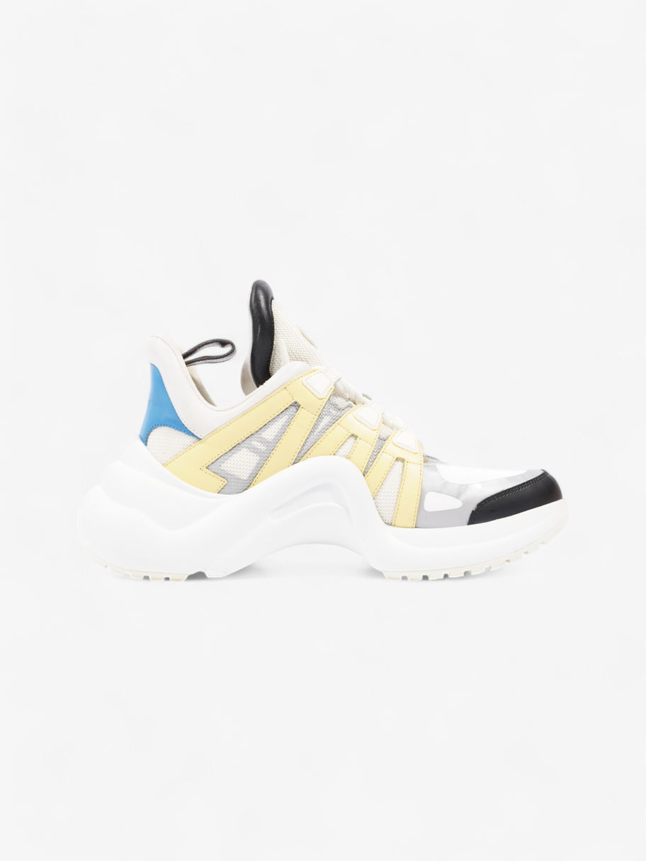 Louis Vuitton Archlight Sneakers White  / Yellow / Grey Mesh EU 39 UK 6 Image 4