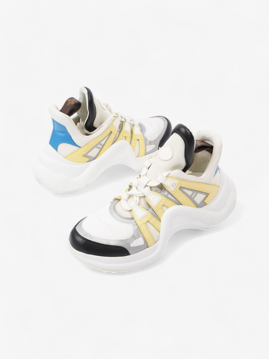 Louis Vuitton Archlight Sneakers White  / Yellow / Grey Mesh EU 39 UK 6 Image 9