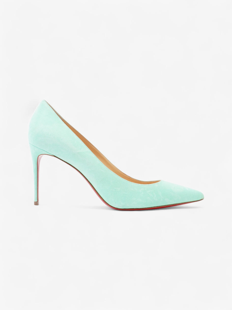 Christian Louboutin Kate 85 Turquoise  Suede EU 39 UK 6 Image 1