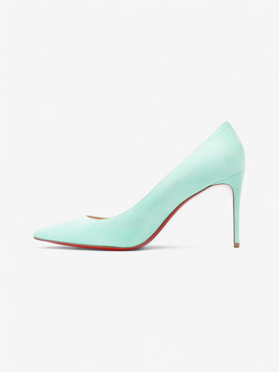 Christian Louboutin Kate 85 Turquoise  Suede EU 39 UK 6 Image 3