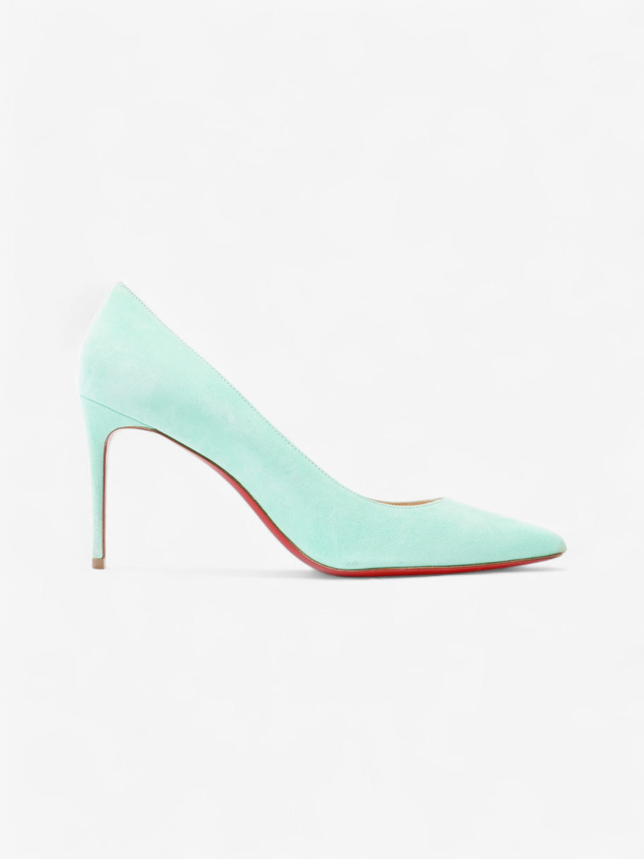 Christian Louboutin Kate 85 Turquoise  Suede EU 39 UK 6 Image 4