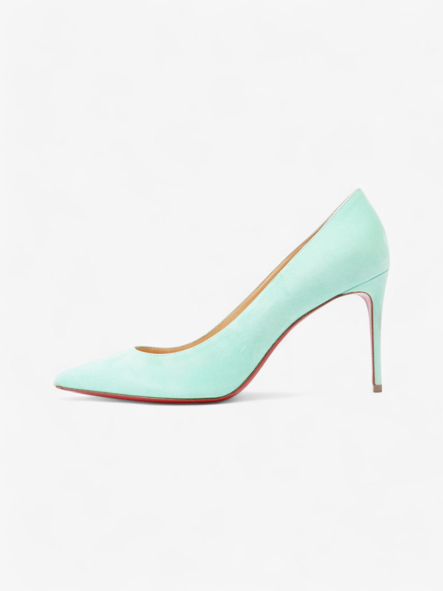 Christian Louboutin Kate 85 Turquoise  Suede EU 39 UK 6 Image 5