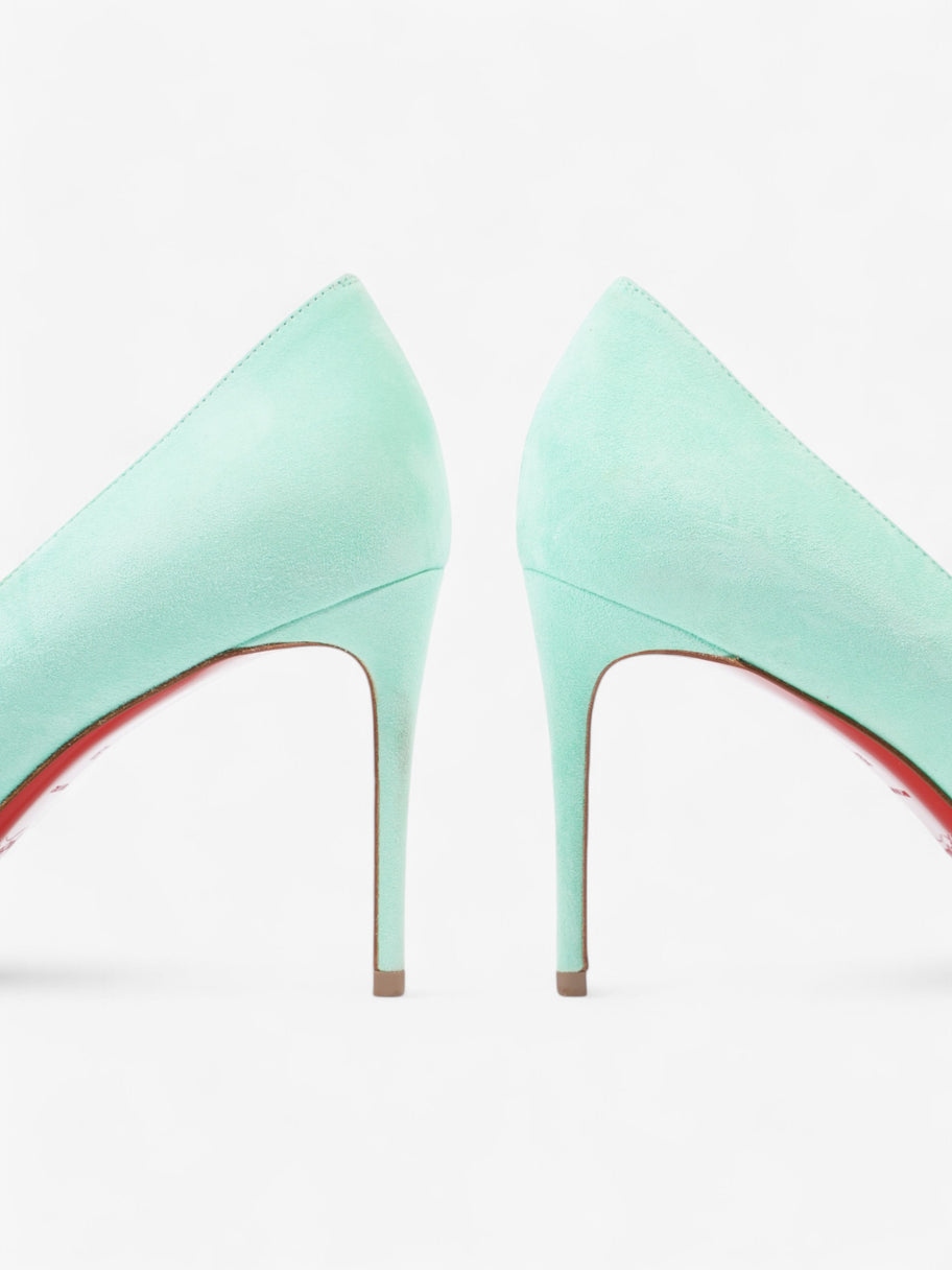 Christian Louboutin Kate 85 Turquoise  Suede EU 39 UK 6 Image 8