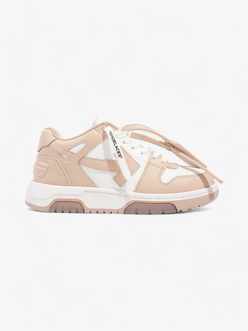  Off White Out Of Office Sneakers White / Nude Leather EU 36 UK 3