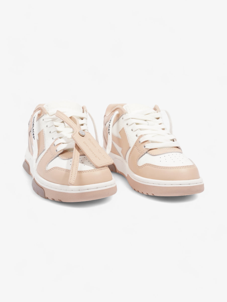 Off White Out Of Office Sneakers White / Nude Leather EU 36 UK 3 Image 2