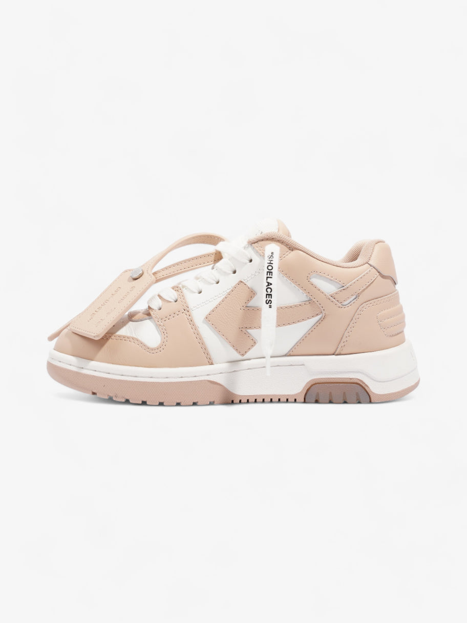 Off White Out Of Office Sneakers White / Nude Leather EU 36 UK 3 Image 3