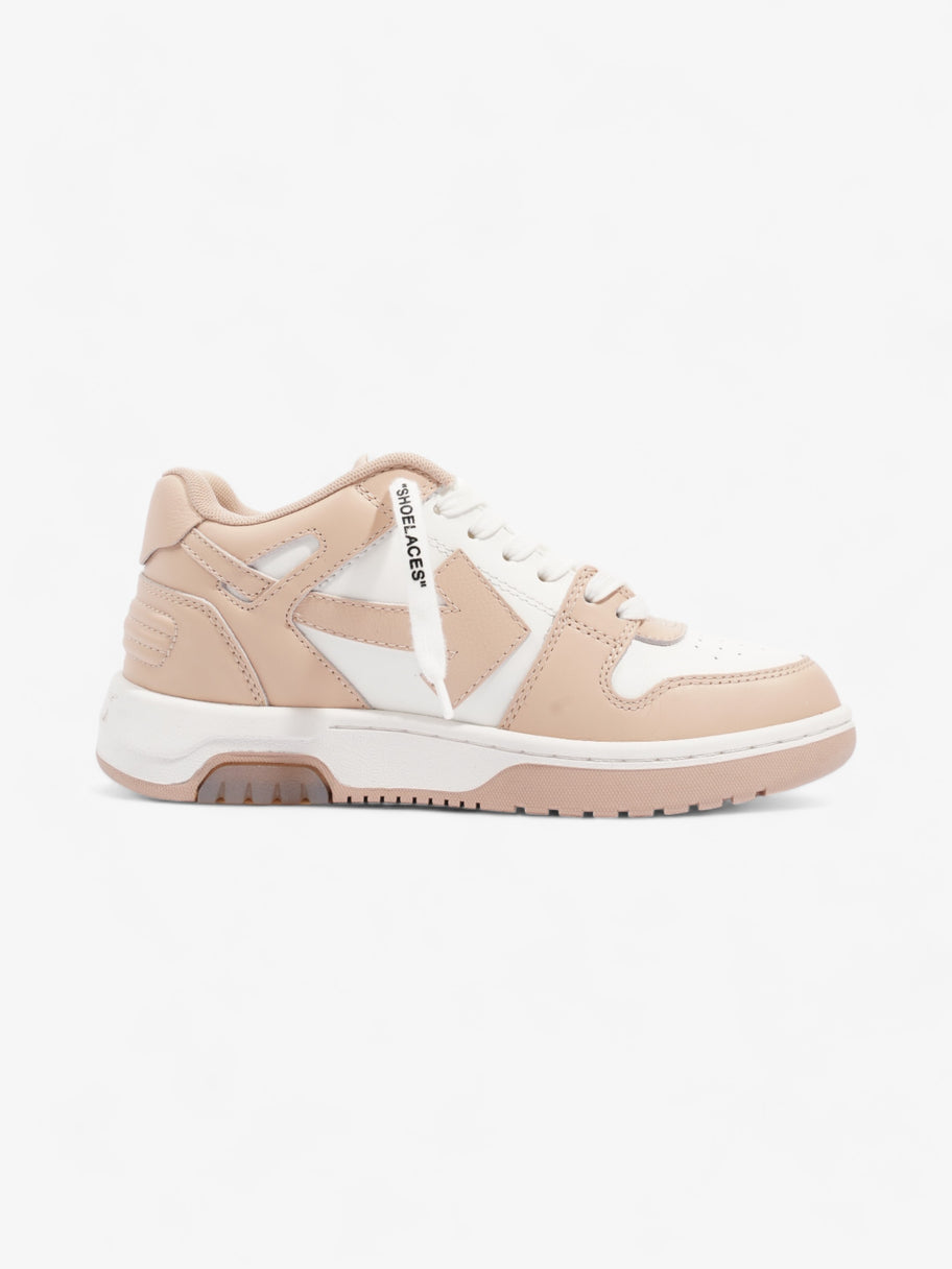 Off White Out Of Office Sneakers White / Nude Leather EU 36 UK 3 Image 4