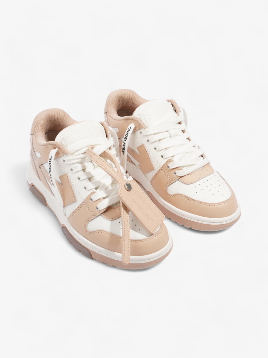 Off White Out Of Office Sneakers White / Nude Leather EU 36 UK 3 Image 8