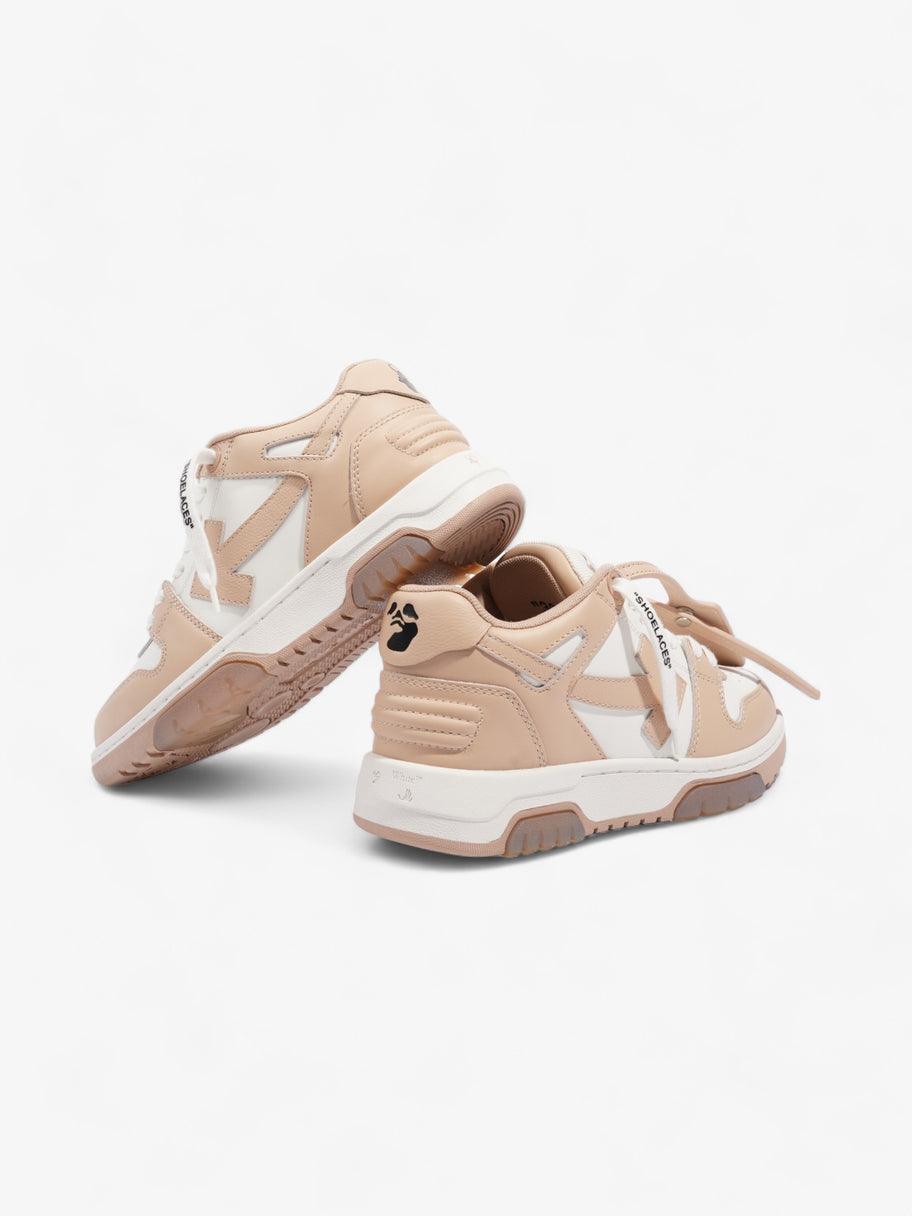 Off White Out Of Office Sneakers White / Nude Leather EU 36 UK 3 Image 9