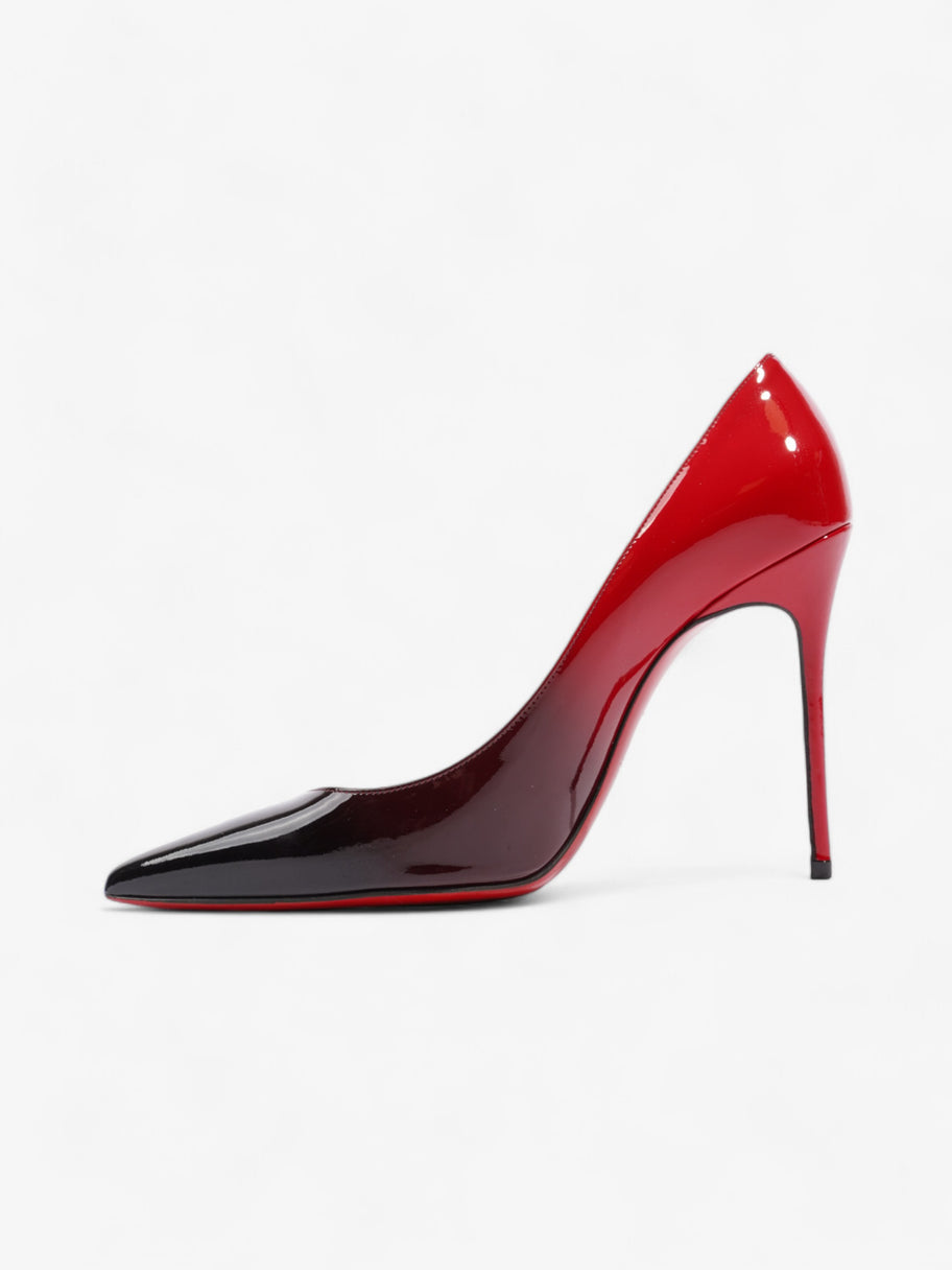 Christian Louboutin Decollete 554  100 Black / Red Patent Leather EU 38 UK 5 Image 3