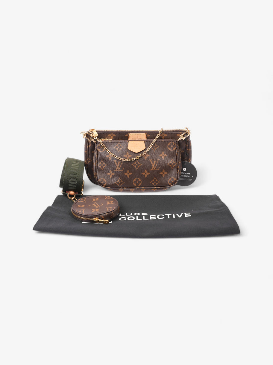 Louis Vuitton Multi Pochette Accessoires Monogram / Khaki Coated Canvas Image 11