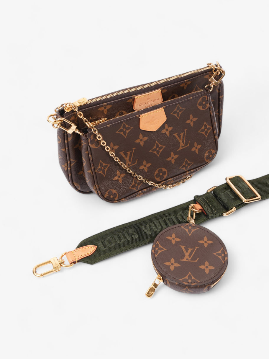 Louis Vuitton Multi Pochette Accessoires Monogram / Khaki Coated Canvas Image 8