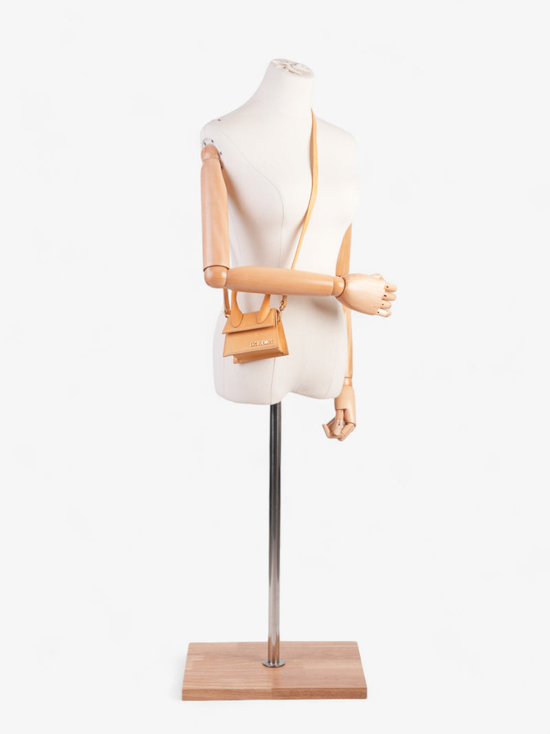  Jacquemus Le Chiquito Light Orange Leather