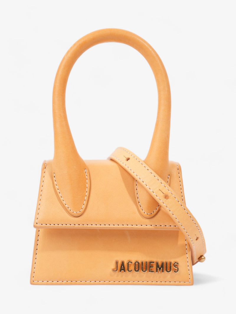  Jacquemus Le Chiquito Light Orange Leather