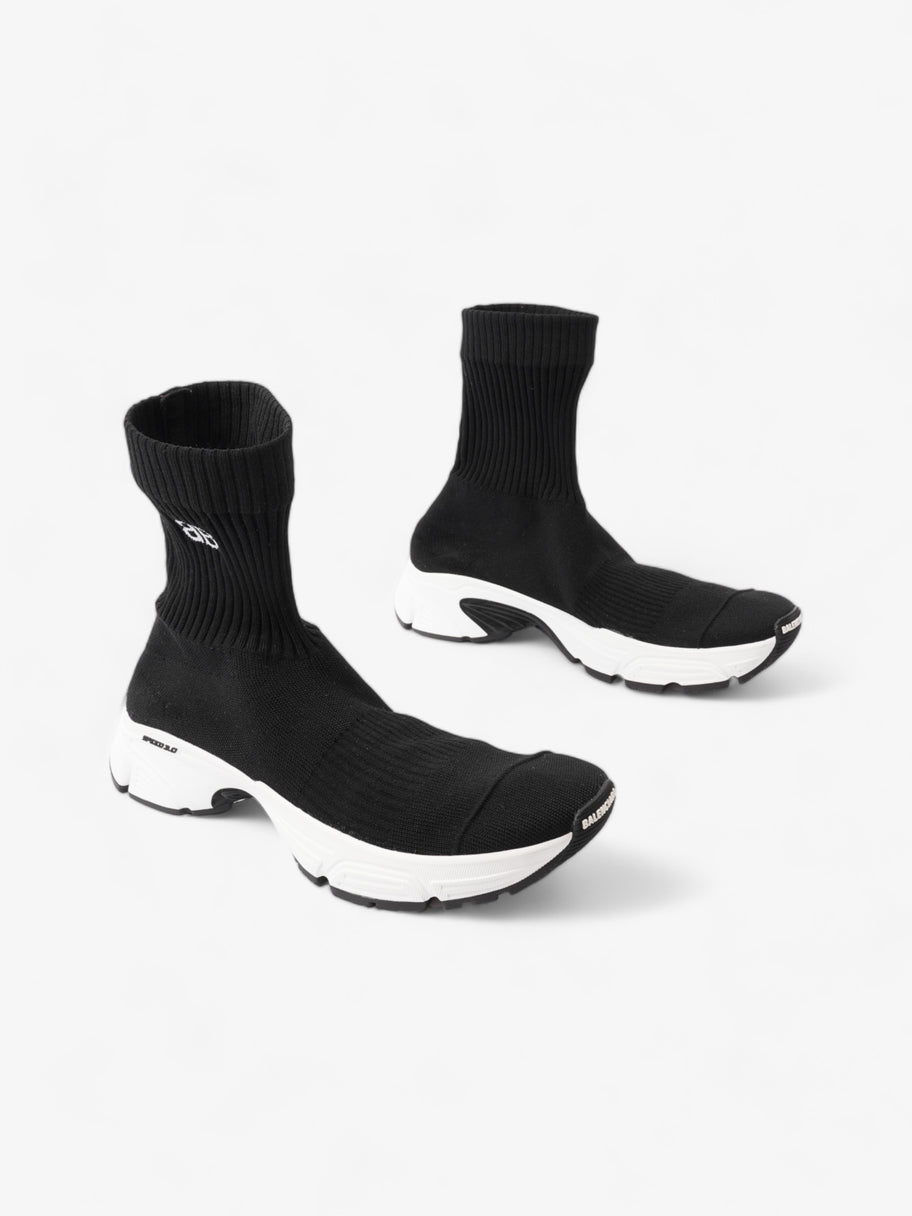 Balenciaga SPEED 3.0 Black White Cotton EU 39 UK 6 Luxe Collective