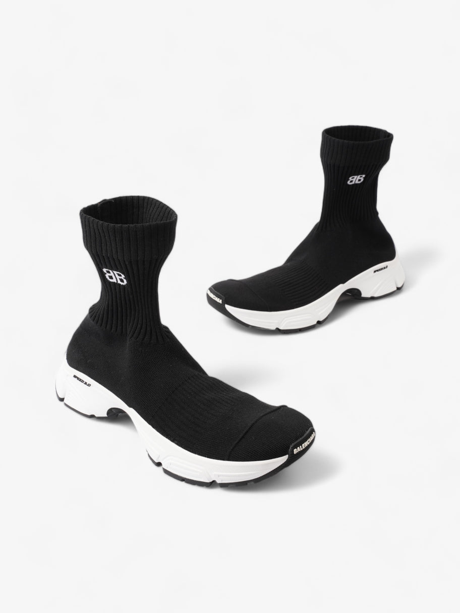 Balenciaga SPEED 3.0 Black / White Cotton EU 39 UK 6 Image 9