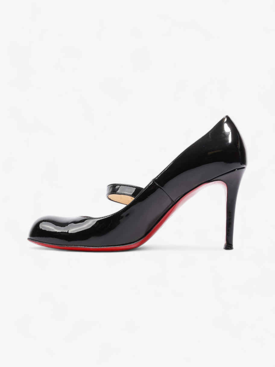 Christian Louboutin Wallis 85mm Black Patent Leather EU 39.5 UK 6.5 Image 3