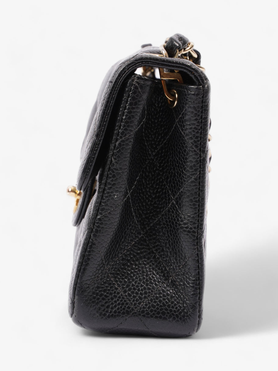 Classic Mini Flap Black Caviar Leather Image 3