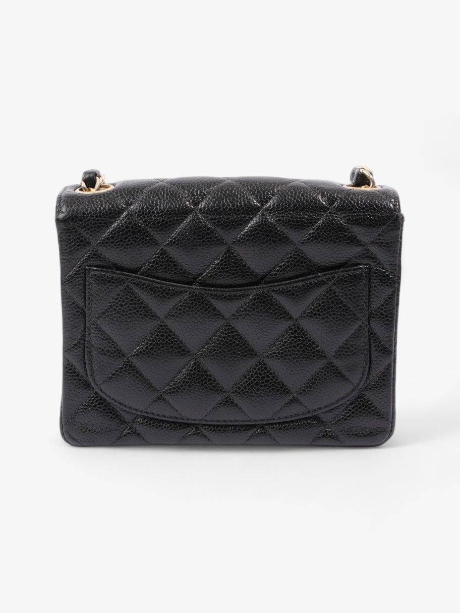 Classic Mini Flap Black Caviar Leather Image 4