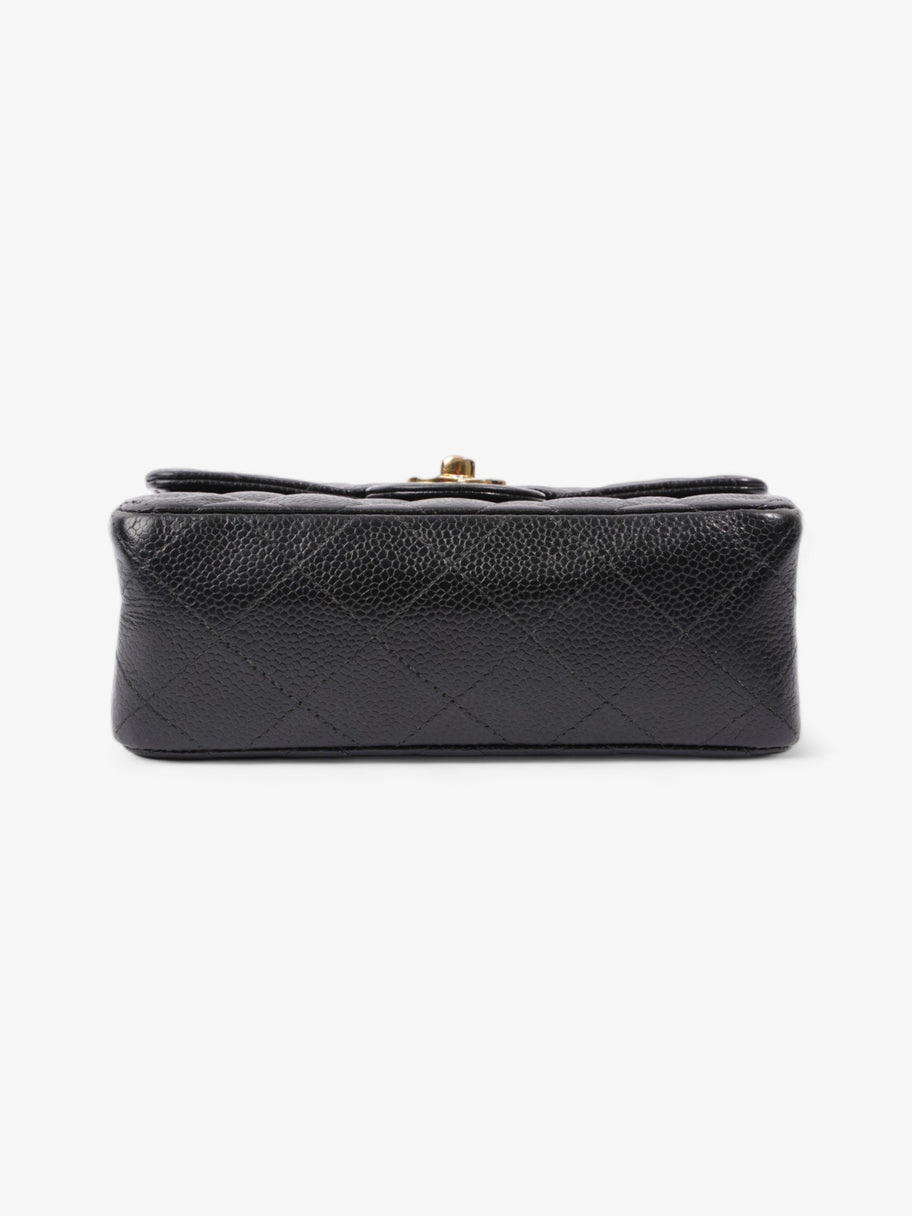 Classic Mini Flap Black Caviar Leather Image 6