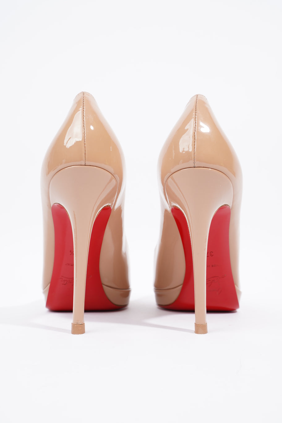 Simple Pump 100 Nude Patent Leather EU 37.5 UK 4.5 Image 6