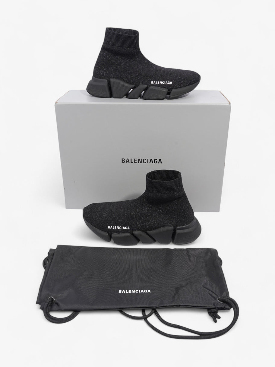 Balenciaga Speed 2.0  Black / White Cotton EU 39 UK 6 Image 8