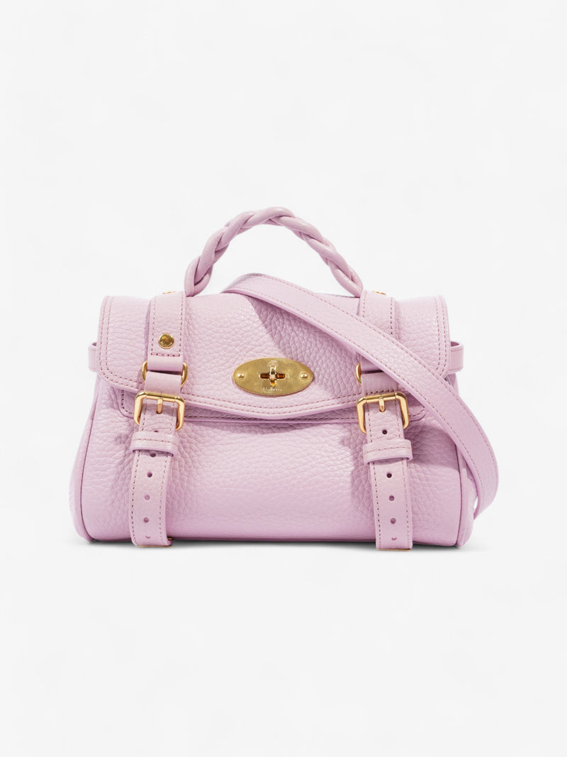  Mulberry Alexa Pink Grained Leather Mini