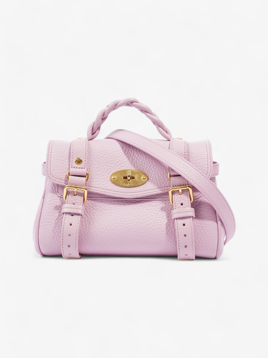 Mulberry Alexa Pink Grained Leather Mini Image 1