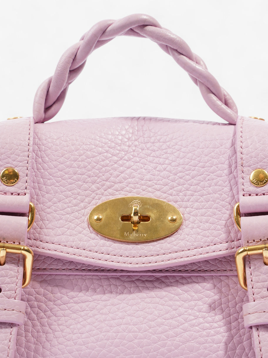 Mulberry Alexa Pink Grained Leather Mini Image 7