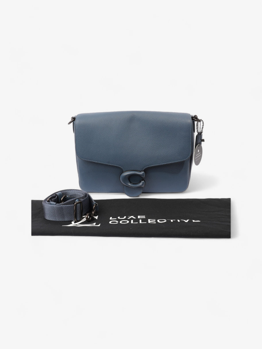 Coach Soft Tabby Messenger Midnight Blue Leather Image 10