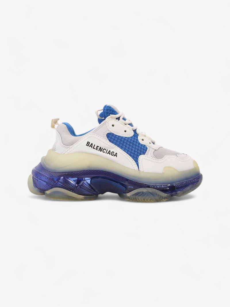  Triple S Clear Sole White / Blue Mesh EU 36 UK 3