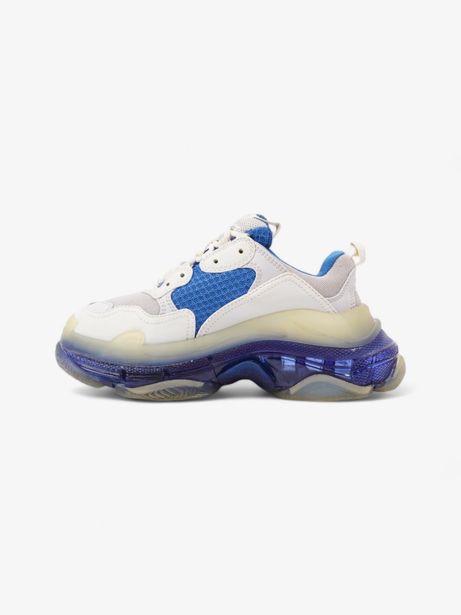 Balenciaga Triple S Clear Sole White / Blue Mesh EU 36 UK 3 Image 3