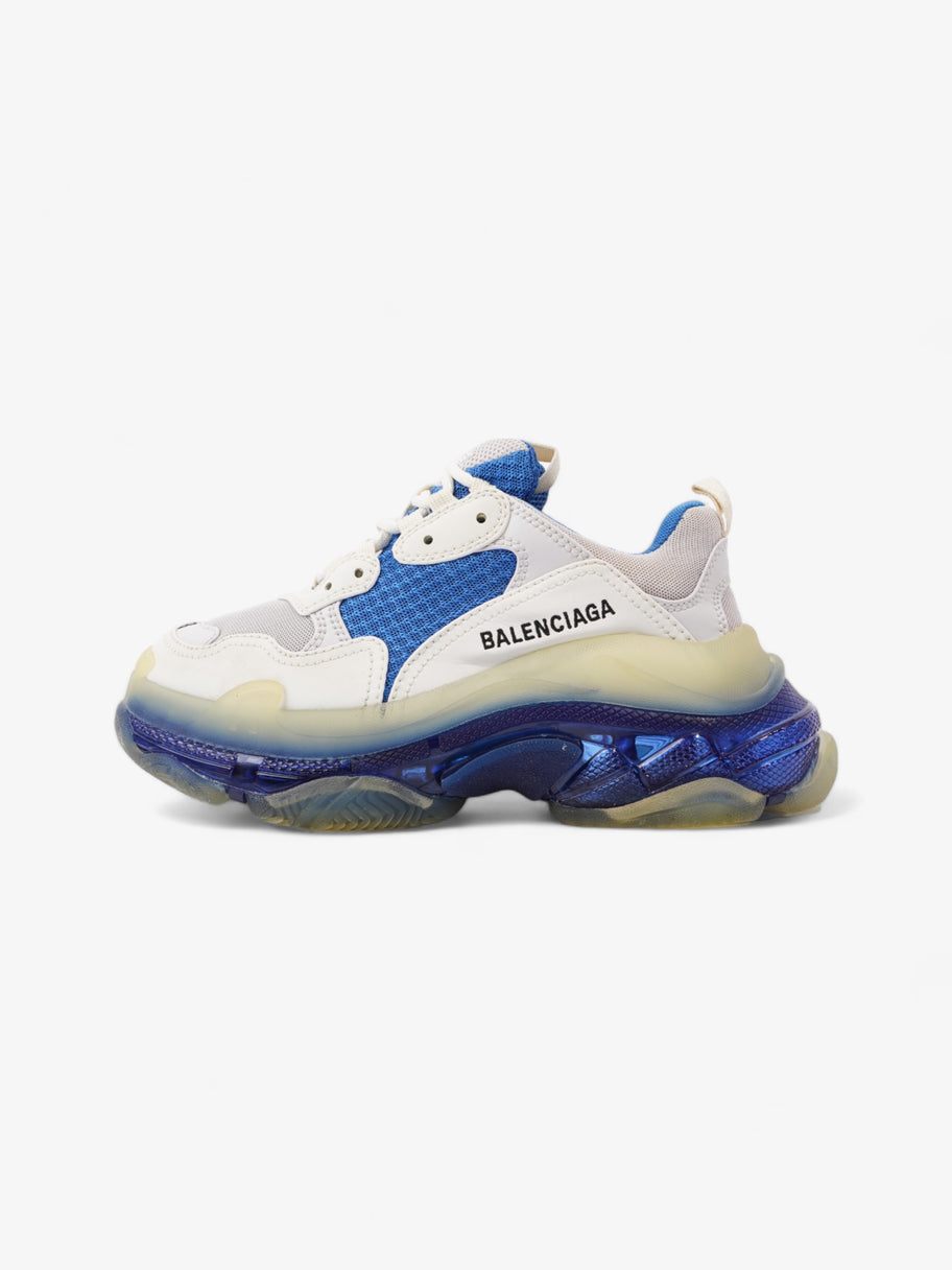 Balenciaga Triple S Clear Sole White / Blue Mesh EU 36 UK 3 Image 5