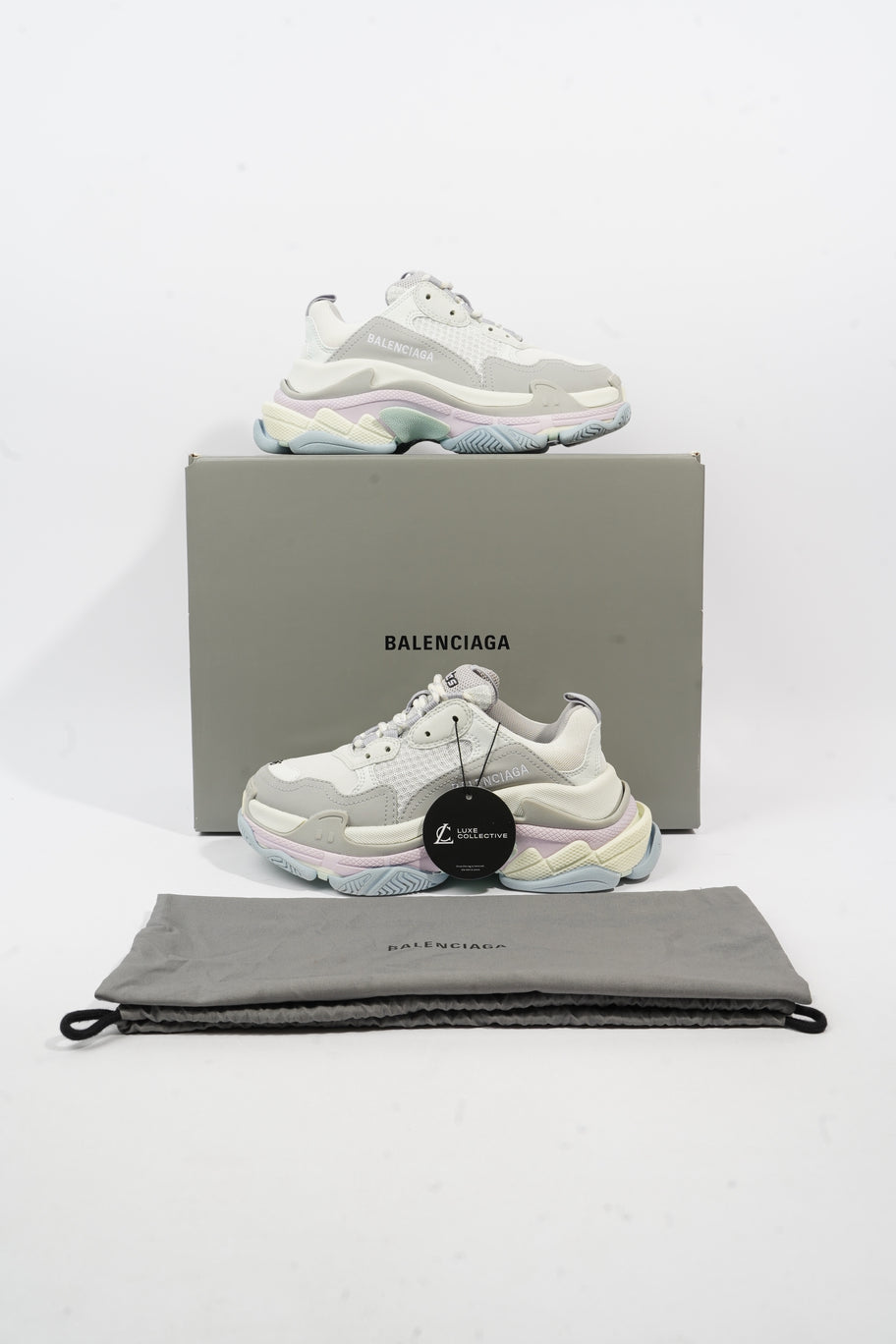 Triple S White / Pastel Mesh EU 36 UK 3 Image 12