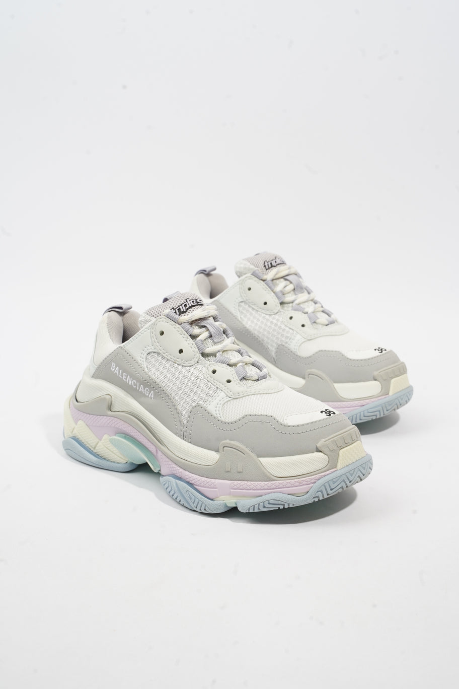 Triple S White / Pastel Mesh EU 36 UK 3 Image 2