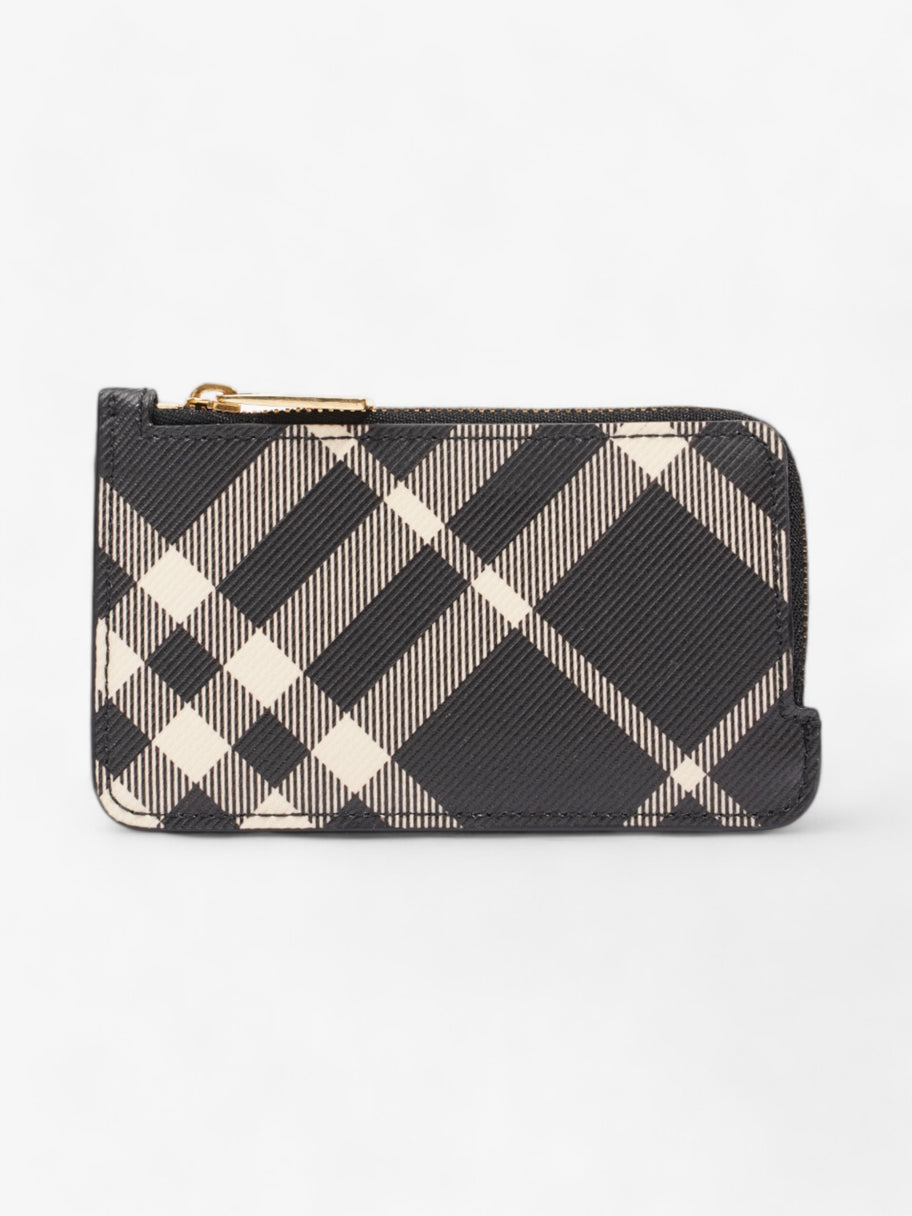 Burberry Somerset Card Case Black / Calico Polyester Image 1