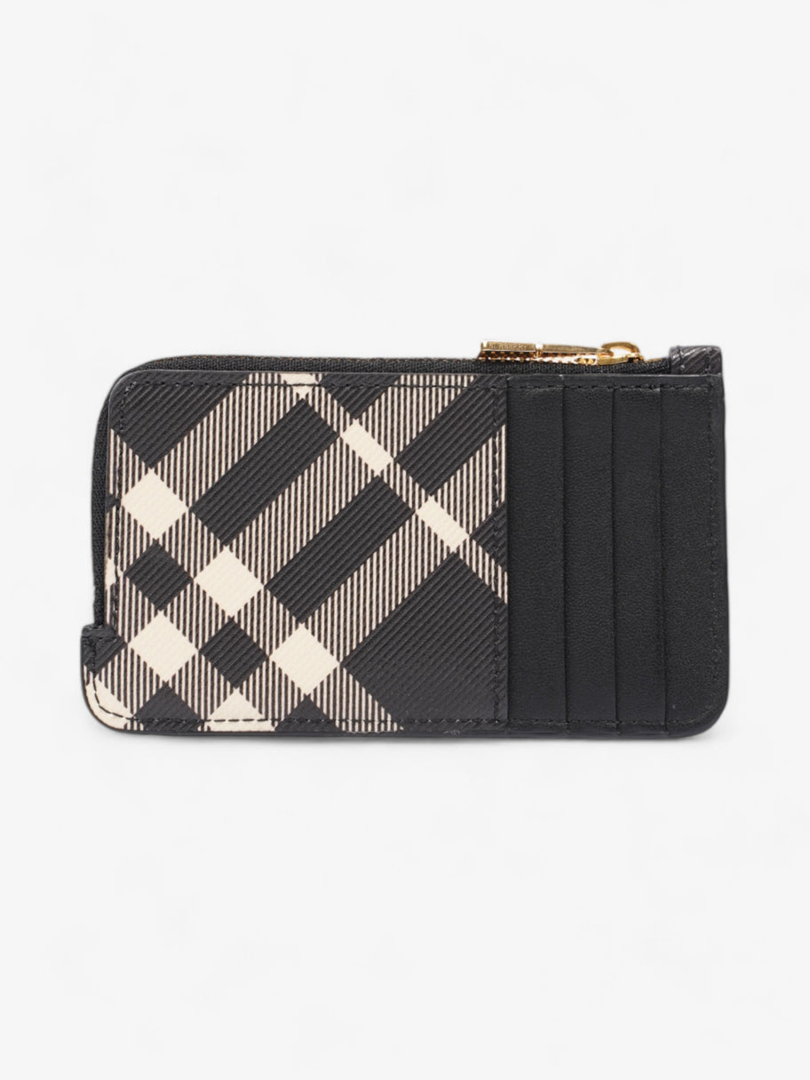 Burberry Somerset Card Case Black / Calico Polyester Image 2