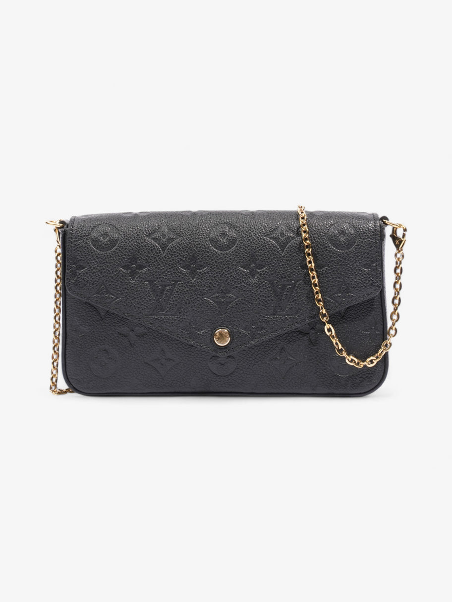 Louis Vuitton Pochette Felicie  Black Empreinte Leather Image 1