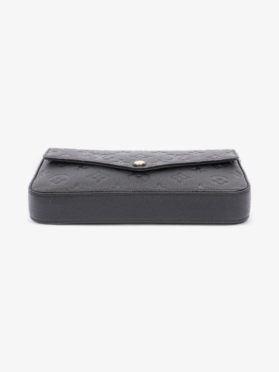 Louis Vuitton Pochette Felicie  Black Empreinte Leather Image 6