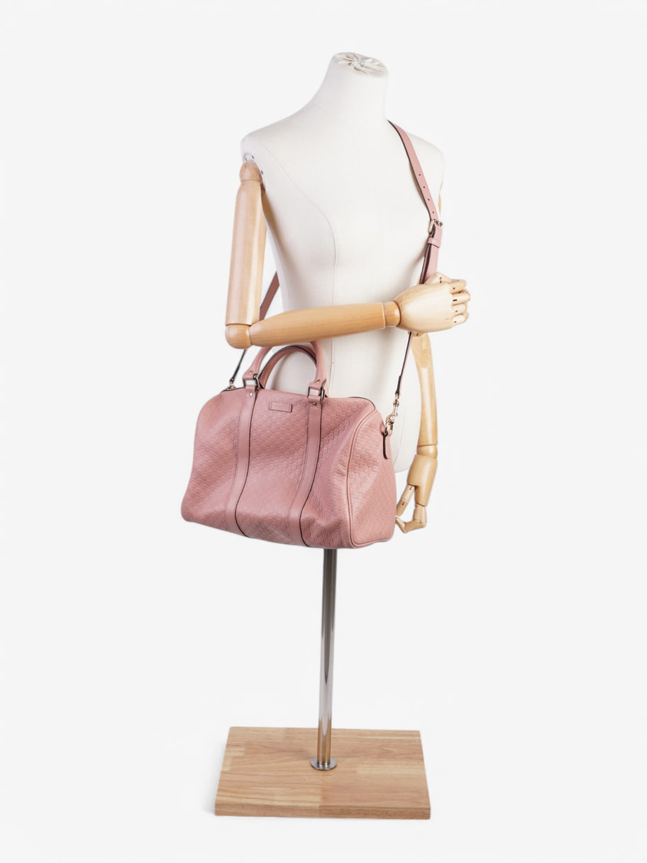 Gucci Joy Boston Bag Dusty Pink Leather Medium Image 2