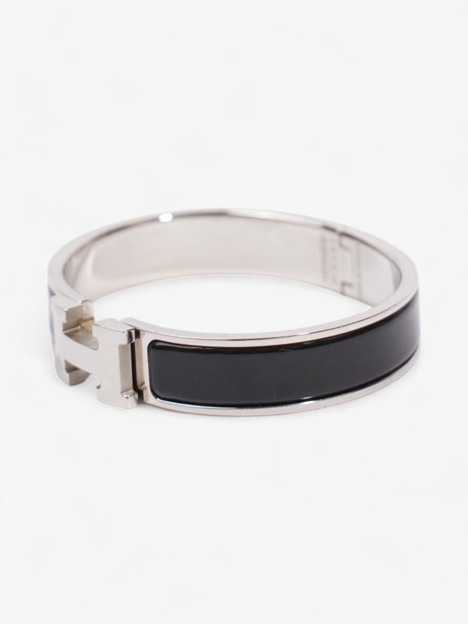 Hermes Clic H Bracelet Black / Palladium Palladium PM Image 2