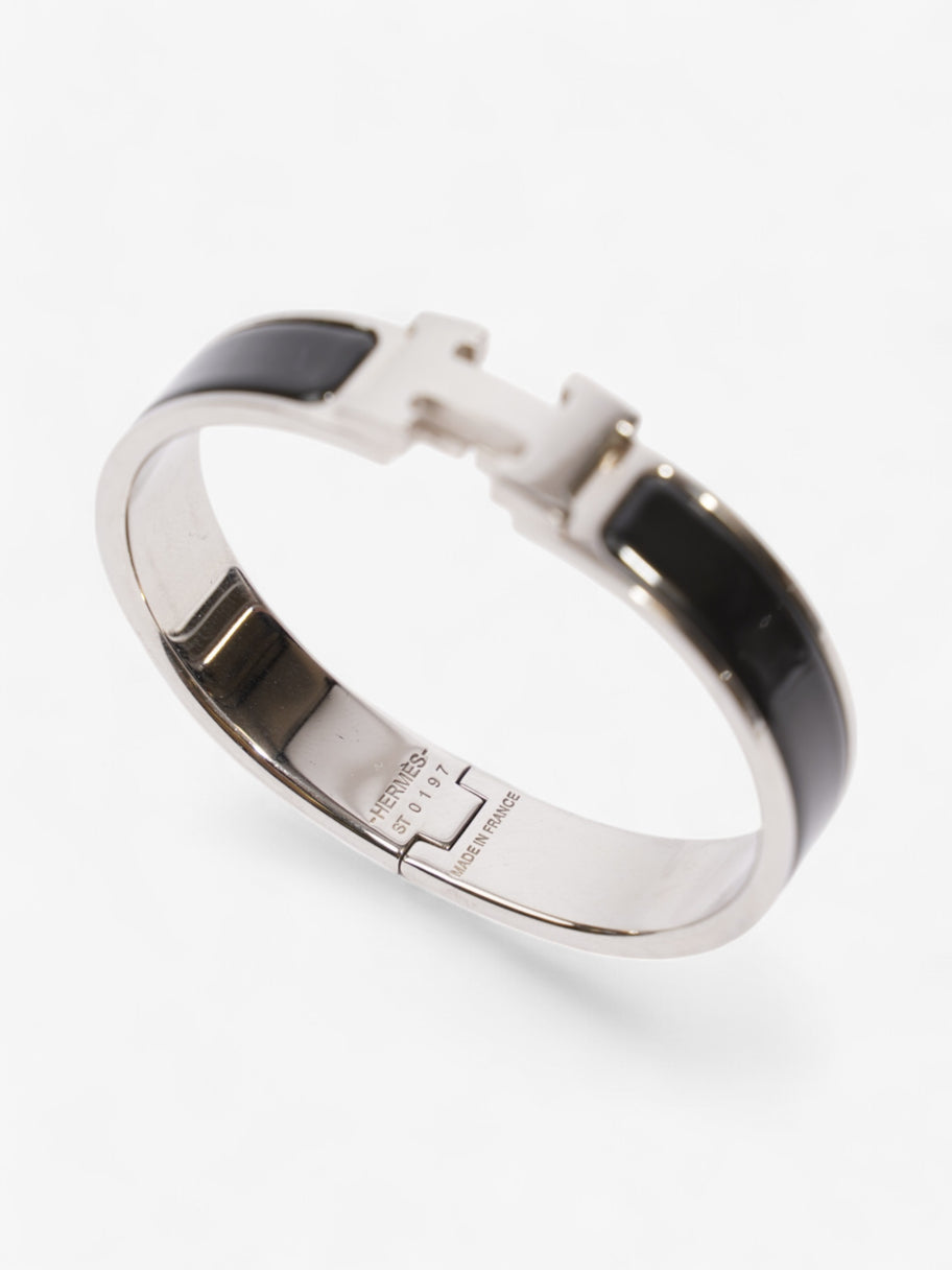 Hermes Clic H Bracelet Black / Palladium Palladium PM Image 7