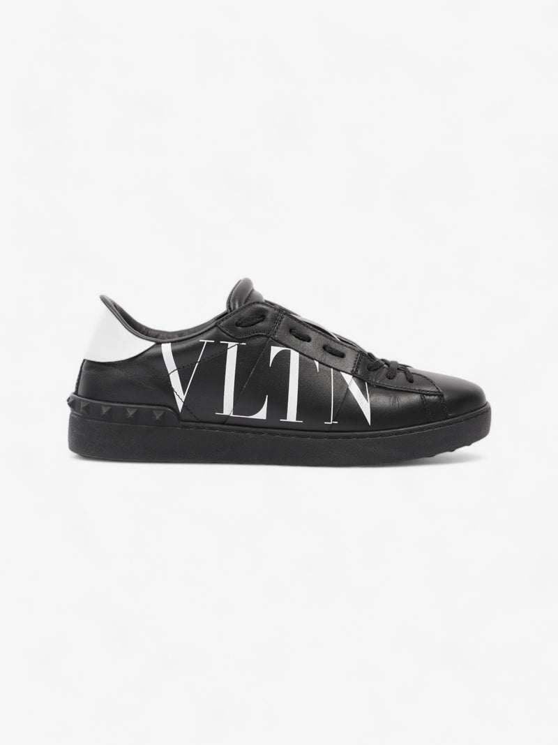  Valentino VLTN Open Sneaker Black / White Leather EU 42 UK 8