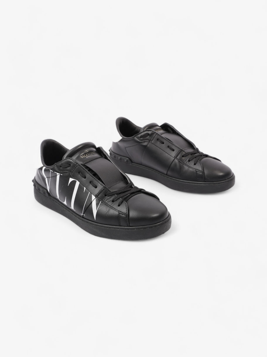 Valentino VLTN Open Sneaker Black / White Leather EU 42 UK 8 Image 2