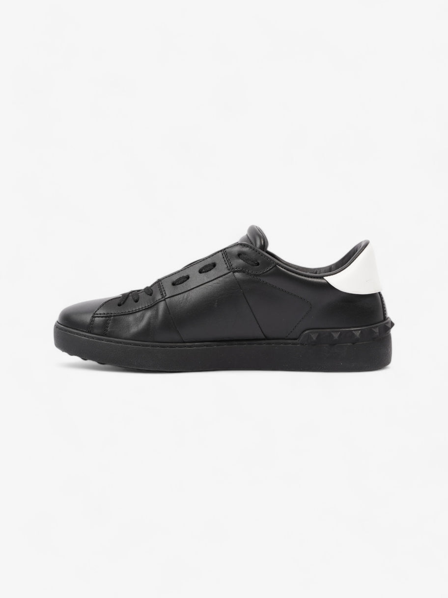 Valentino VLTN Open Sneaker Black / White Leather EU 42 UK 8 Image 3