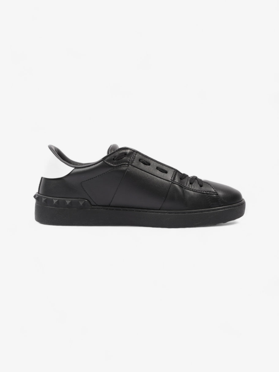 Valentino VLTN Open Sneaker Black / White Leather EU 42 UK 8 Image 4