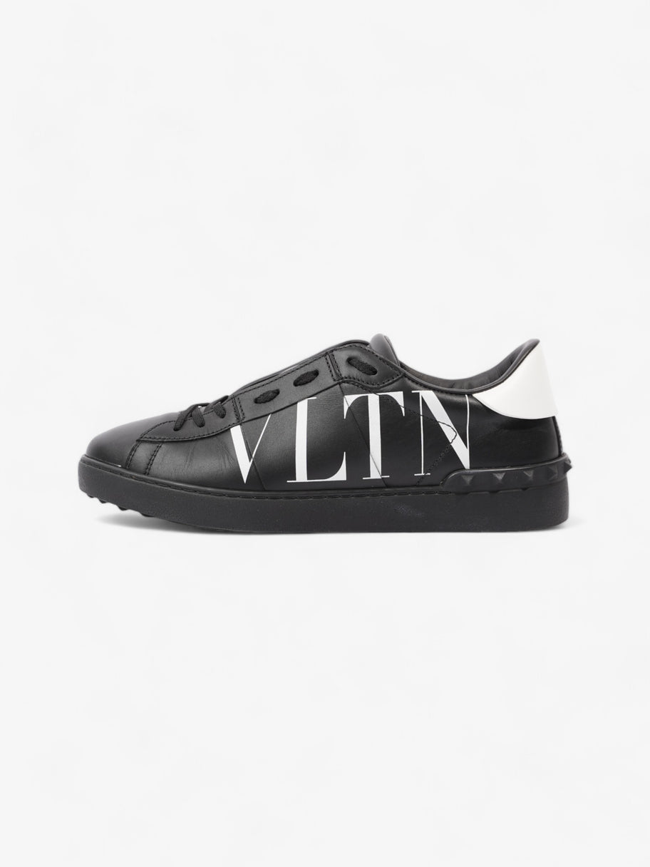 Valentino VLTN Open Sneaker Black / White Leather EU 42 UK 8 Image 5