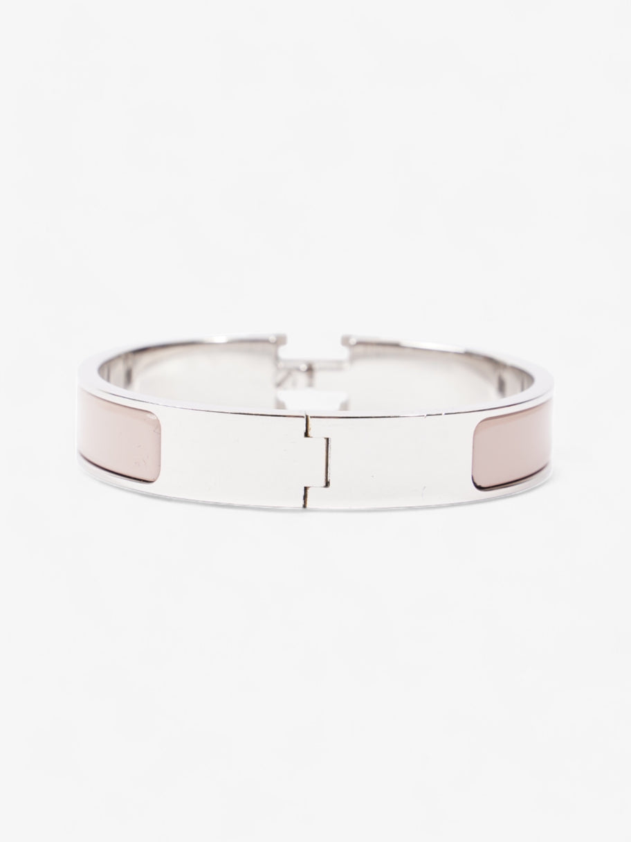 Hermes Clic H Bracelet Rose Candeur / Palladium Palladium PM Image 4