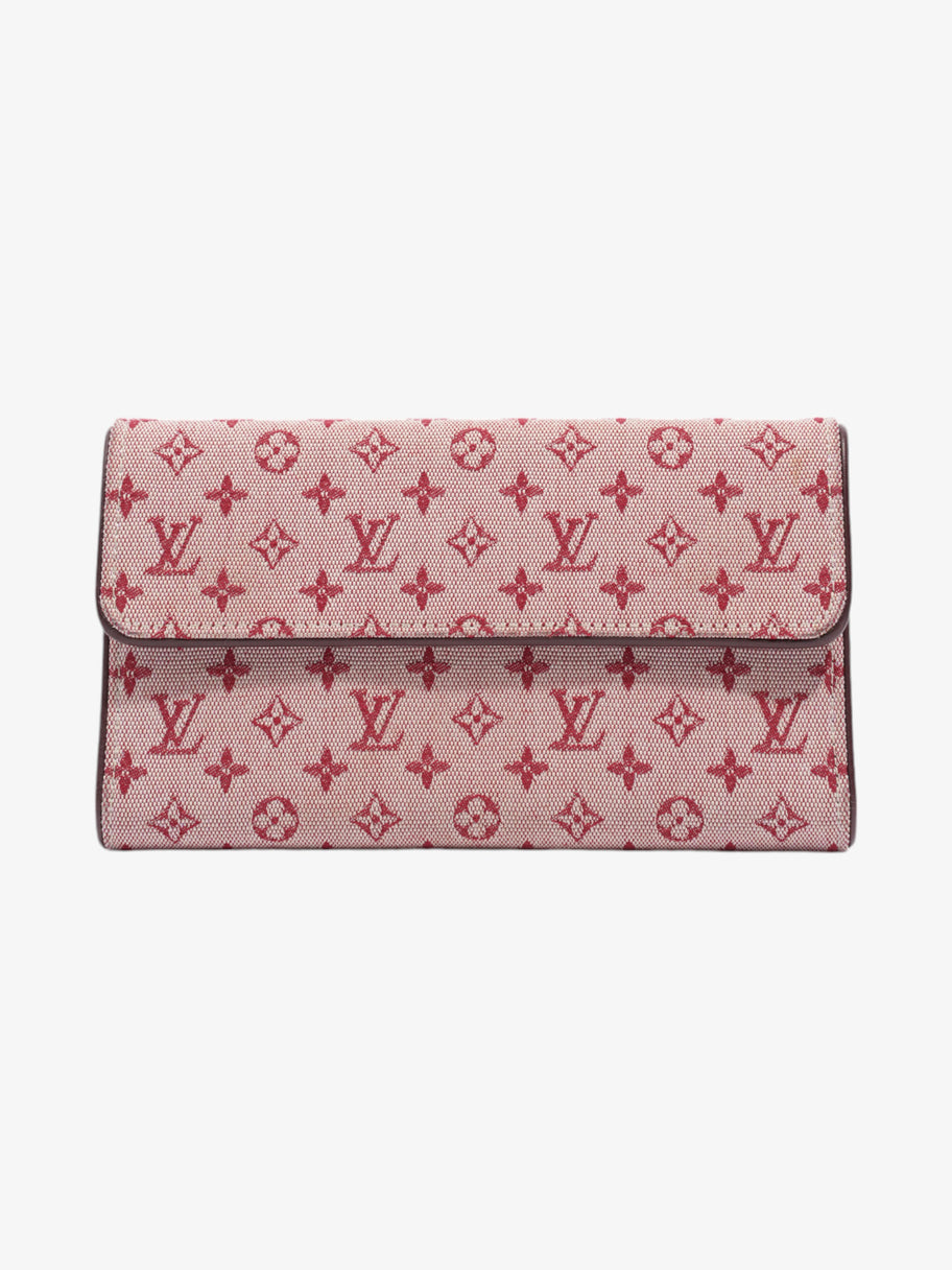 Louis Vuitton Mini Porto Tresor International Long Wallet Cerise Pink Monogram Canvas Image 1