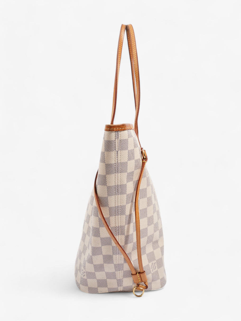 Louis Vuitton Neverfull Damier Azur Coated Canvas MM Image 5